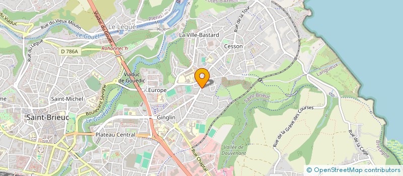 localisation de l'entreprise MADAME MAGALI PRIGENT à SAINT-BRIEUC