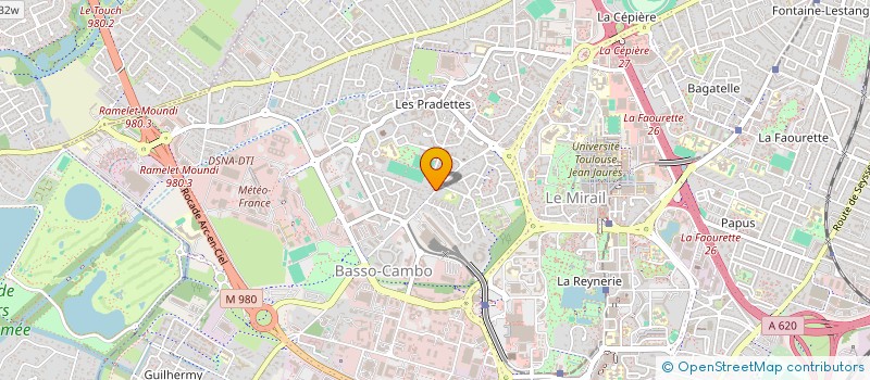 localisation de l'entreprise MADAME MAGALI PRIVAT à TOULOUSE