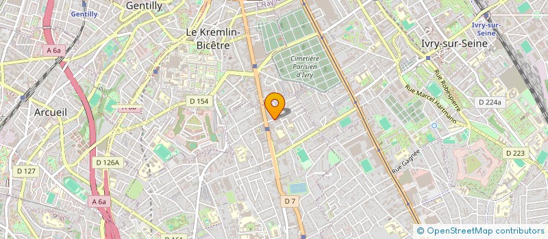 localisation de l'entreprise MADAME MAGALI PROTS  VILLEJUIF