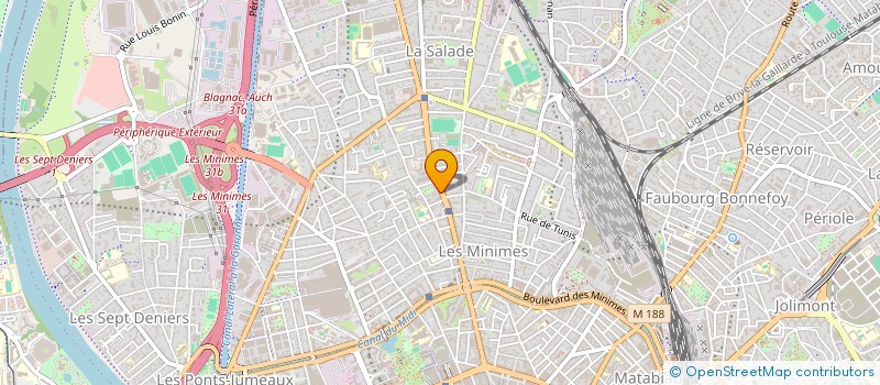 localisation de l'entreprise MADAME MAGALI PUCCIO à TOULOUSE