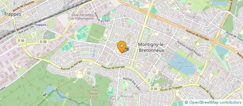 localisation de l'entreprise MADAME MAGALI QUIDU à VERSAILLES