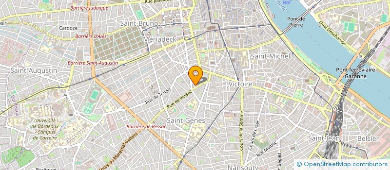 localisation de l'entreprise MADAME MAGALI QUINARD à BORDEAUX