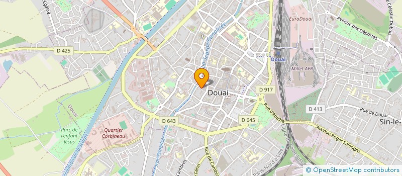 localisation de l'entreprise MADAME MAGALI QUIQUEMPOIS à DOUAI