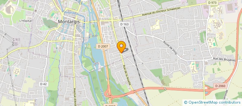 localisation de l'entreprise MADAME MAGALI RAFFARD à MONTARGIS