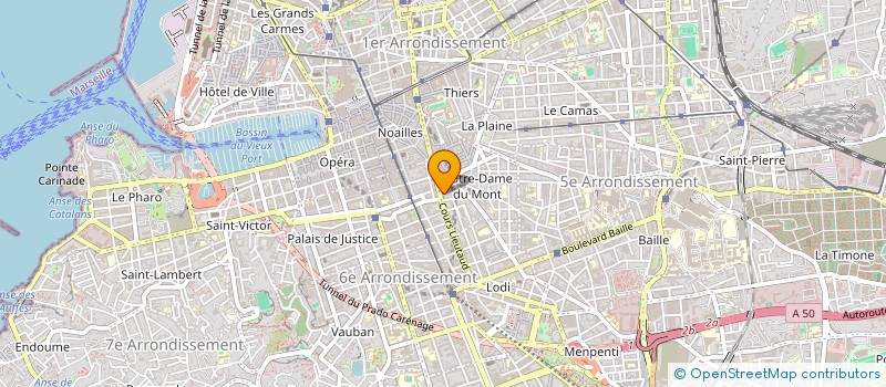 localisation de l'entreprise MADAME MAGALI RAGETLY à MARSEILLE