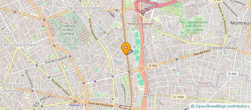 localisation de l'entreprise MADAME MAGALI RAMEL  PARIS