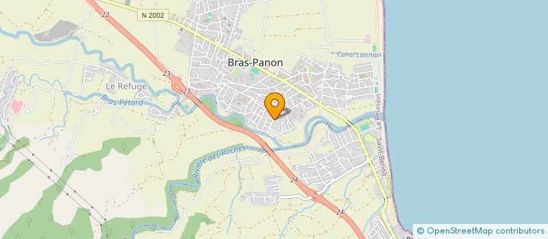 localisation de l'entreprise MADAME MAGALI RAMES-LANGLADE  BRAS-PANON