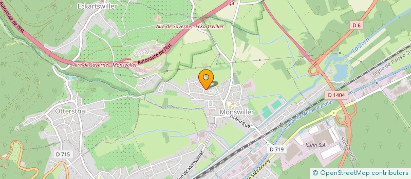 localisation de l'entreprise MADAME MAGALI REEB  MONSWILLER