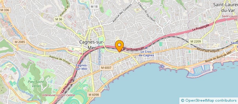 localisation de l'entreprise MADAME MAGALI REMY à CAGNES-SUR-MER