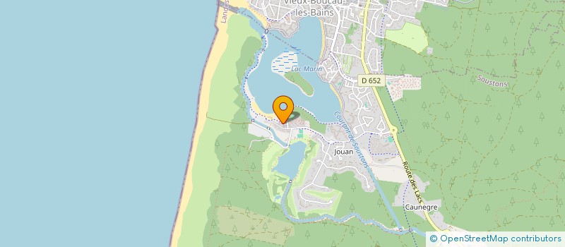 localisation de l'entreprise MADAME MAGALI REY  SOUSTONS