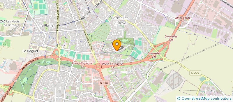 localisation de l'entreprise MADAME MAGALI RICHALET  CORMELLES-LE-ROYAL