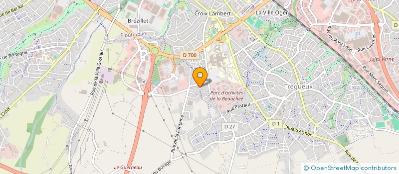 localisation de l'entreprise MADAME MAGALI ROCHELLE à SAINT-BRIEUC