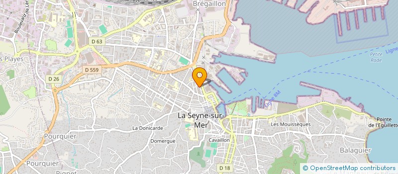 localisation de l'entreprise MADAME MAGALI RODRIGUEZ à LA SEYNE-SUR-MER