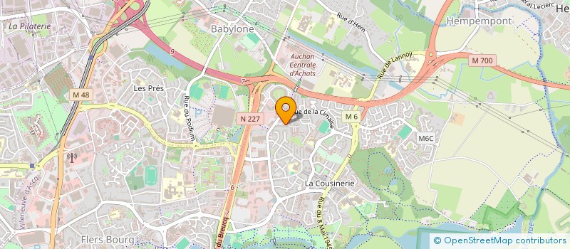 localisation de l'entreprise MADAME MAGALI ROHART à VILLENEUVE-D'ASCQ