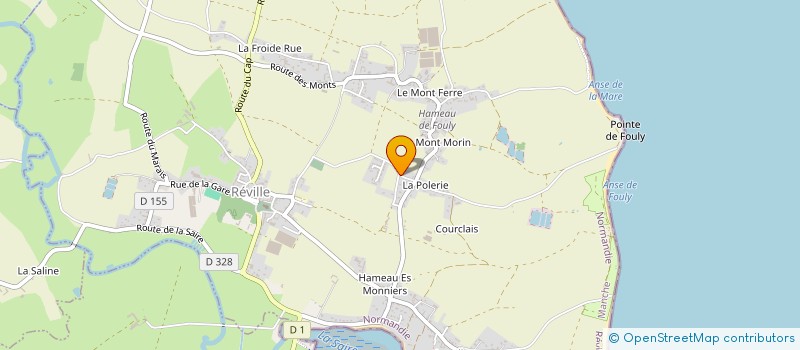 localisation de l'entreprise MADAME MAGALI ROLLAND  REVILLE