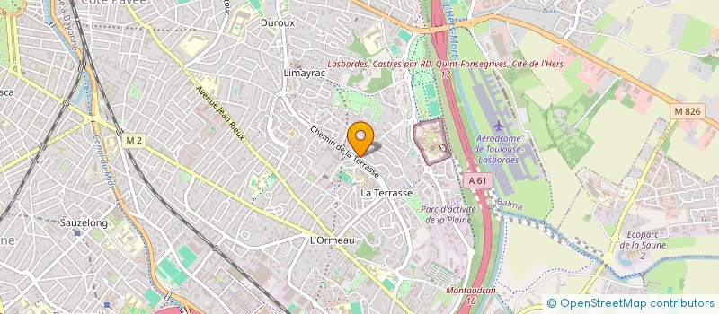 localisation de l'entreprise MADAME MAGALI ROSSIGNOL à TOULOUSE