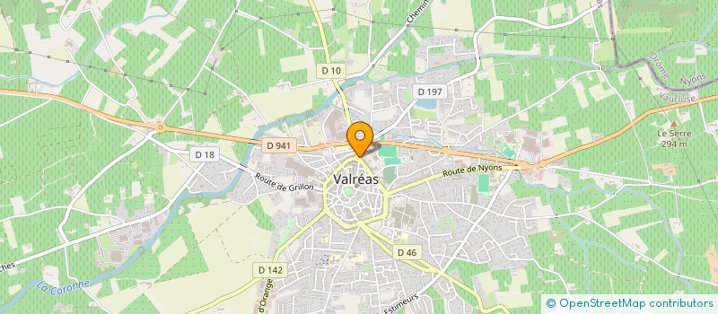 localisation de l'entreprise MADAME MAGALI ROUILLON à VALREAS