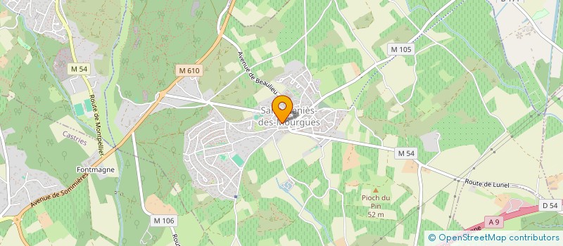localisation de l'entreprise MADAME MAGALI ROUQUAIROL à SAINT-GENIES-DES-MOURGUES