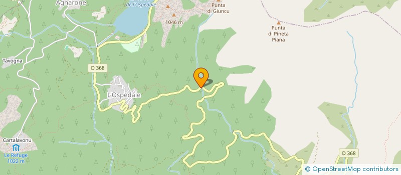 localisation de l'entreprise MADAME MAGALI ROUSSEAU  PORTO-VECCHIO