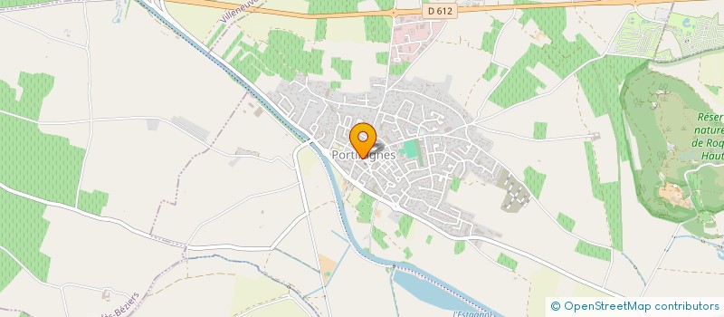 localisation de l'entreprise MADAME MAGALI ROUSSEAU  PORTIRAGNES