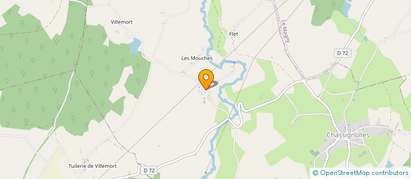 localisation de l'entreprise MADAME MAGALI ROUSSEAU à CHASSIGNOLLES