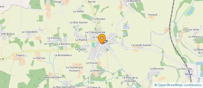 localisation de l'entreprise MADAME MAGALI ROUSSEAU  DINGE