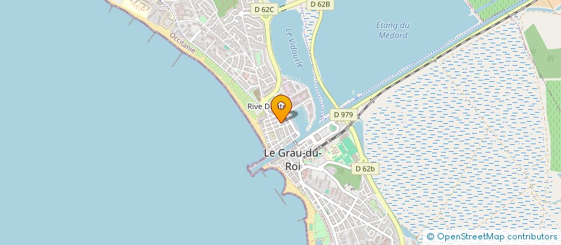 localisation de l'entreprise MADAME MAGALI ROUVIERE  LE GRAU-DU-ROI