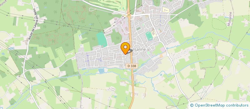 localisation de l'entreprise MADAME MAGALI ROUX  MULSANNE