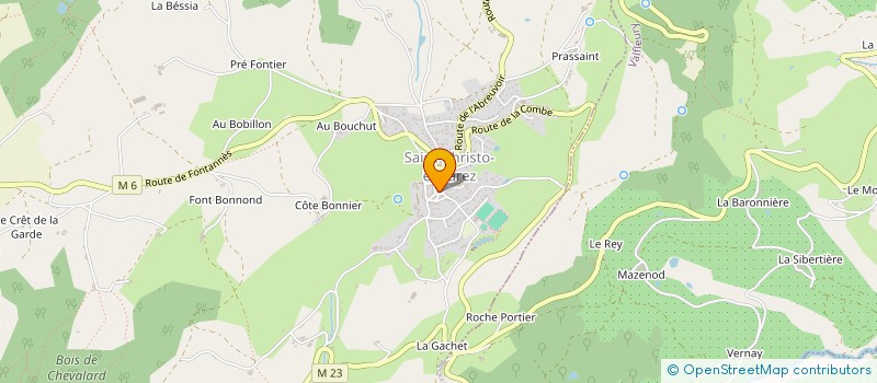 localisation de l'entreprise MADAME MAGALI ROUX  FONTANES