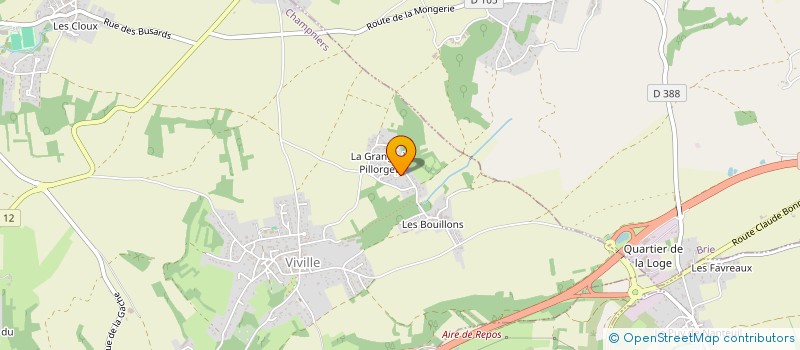 localisation de l'entreprise MADAME MAGALI RUSZ à CHAMPNIERS