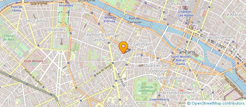 localisation de l'entreprise MADAME MAGALI SABLAYROLLES à PARIS