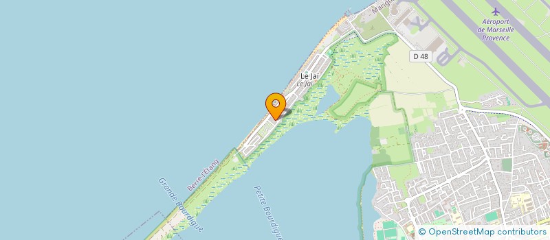 localisation de l'entreprise MADAME MAGALI SAINATI  MARIGNANE