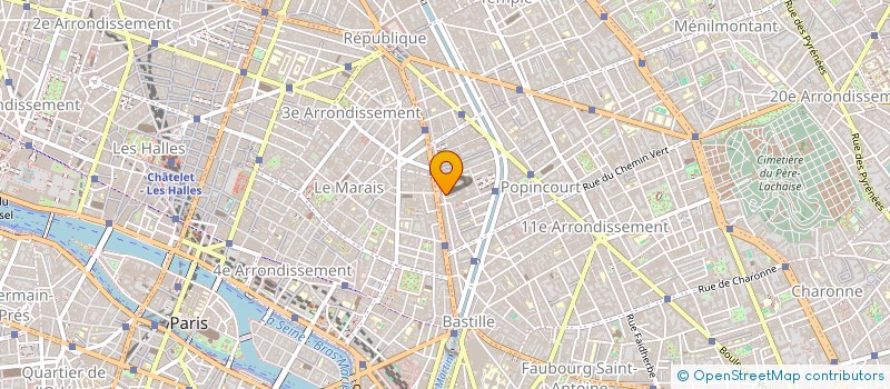 localisation de l'entreprise MADAME MAGALI SANDRAPS  PARIS