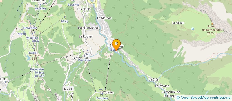 localisation de l'entreprise MADAME MAGALI SANTUNE  MORZINE