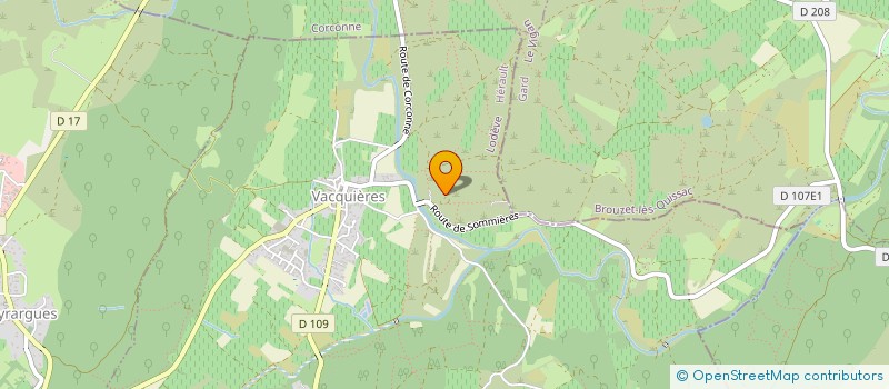 localisation de l'entreprise MADAME MAGALI SARFATI  VACQUIERES