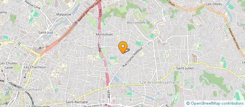 localisation de l'entreprise MADAME MAGALI SASSO à MARSEILLE