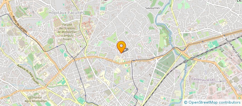 localisation de l'entreprise MADAME MAGALI SAUREL à MONTPELLIER
