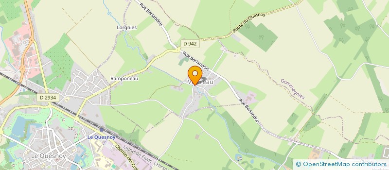localisation de l'entreprise MADAME MAGALI SCHREFHEERE à VILLEREAU