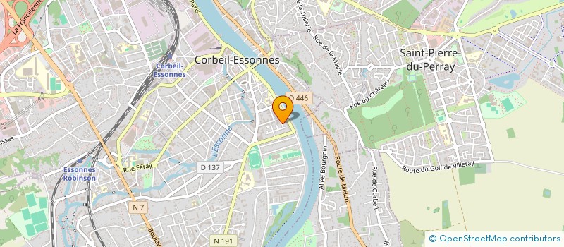 localisation de l'entreprise MADAME MAGALI SECOND à CORBEIL-ESSONNES