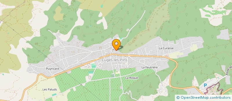 localisation de l'entreprise MADAME MAGALI SEGUIN  CUGES-LES-PINS