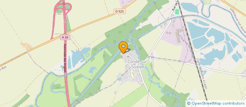 localisation de l'entreprise MADAME MAGALI SEIWERT  CONDE-SUR-SUIPPE