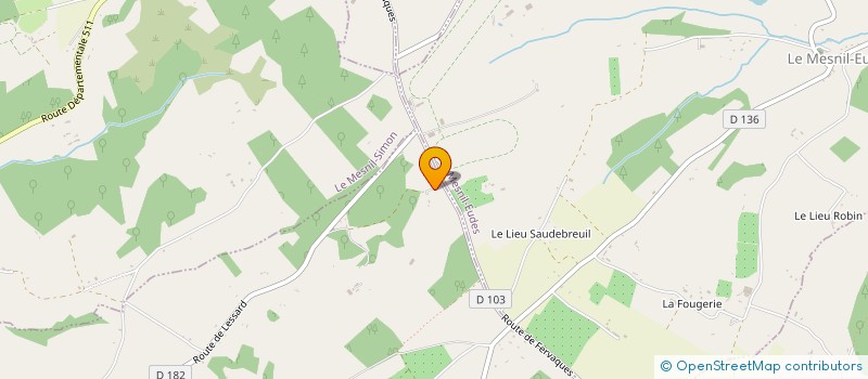 localisation de l'entreprise MADAME MAGALI SENAUX à SAINT-PIERRE-EN-AUGE