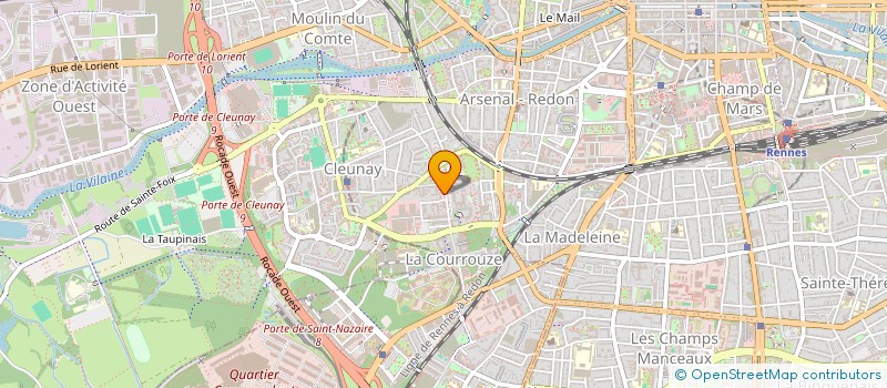 localisation de l'entreprise MADAME MAGALI SERASIN  RENNES