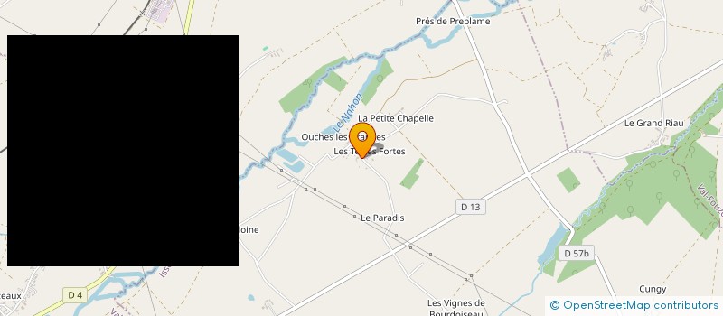 localisation de l'entreprise MADAME MAGALI SERRA à POULAINES