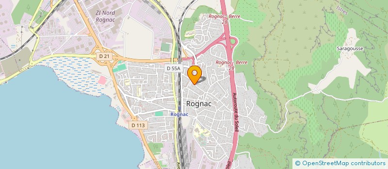 localisation de l'entreprise MADAME MAGALI SERVER à ROGNAC