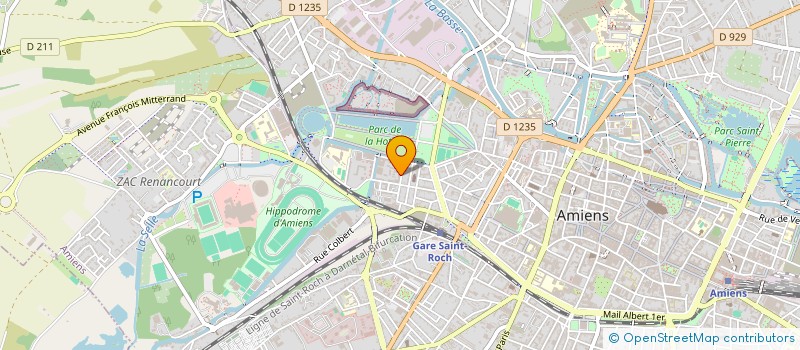 localisation de l'entreprise MADAME MAGALI SIMON  AMIENS