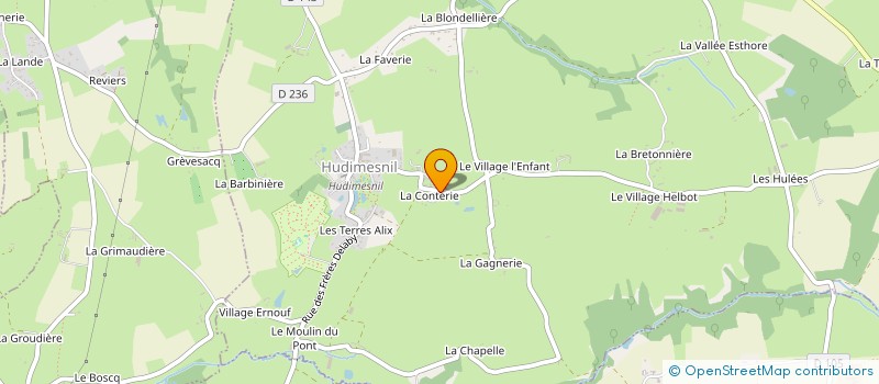 localisation de l'entreprise MADAME MAGALI SIMON  HUDIMESNIL