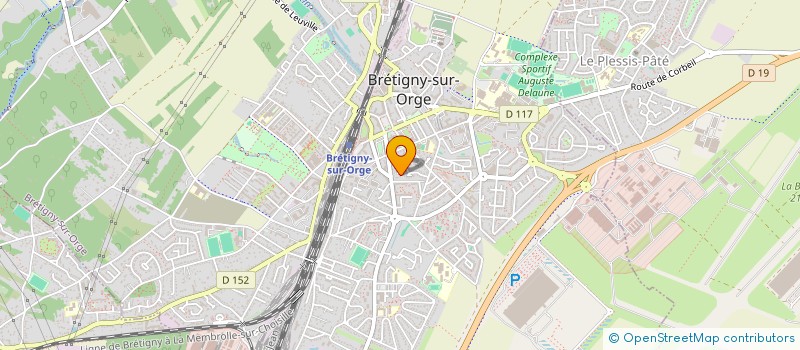 localisation de l'entreprise MADAME MAGALI SIMON à BRETIGNY-SUR-ORGE
