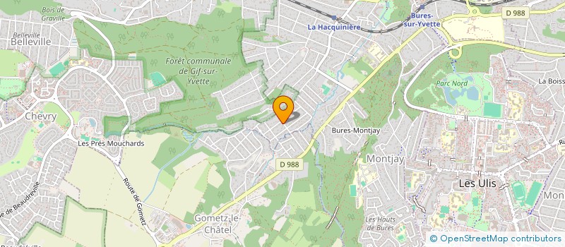localisation de l'entreprise MADAME MAGALI SIRENE LESUEUR à BURES-SUR-YVETTE