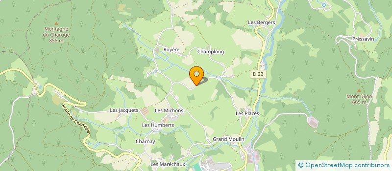 localisation de l'entreprise MADAME MAGALI SOLLBERGER  DEUX-GROSNES